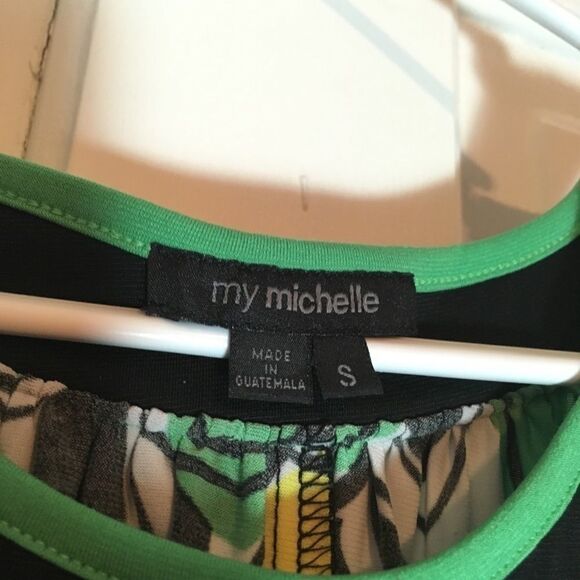 My Michelle Patterned dress size small - Picture 5 of 7